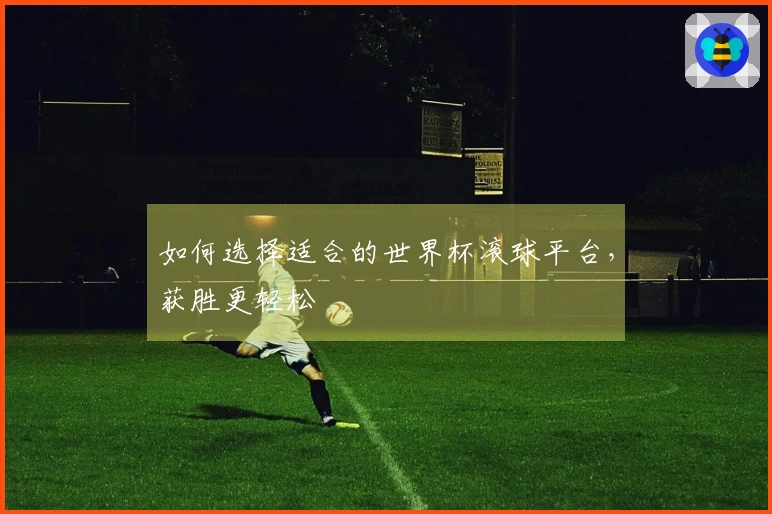 如何选择适合的世界杯滚球平台，获胜更轻松