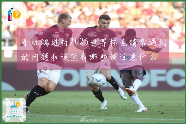手机端进行2026世界杯竞猜常遇到的问题和误区有哪些该注意什么